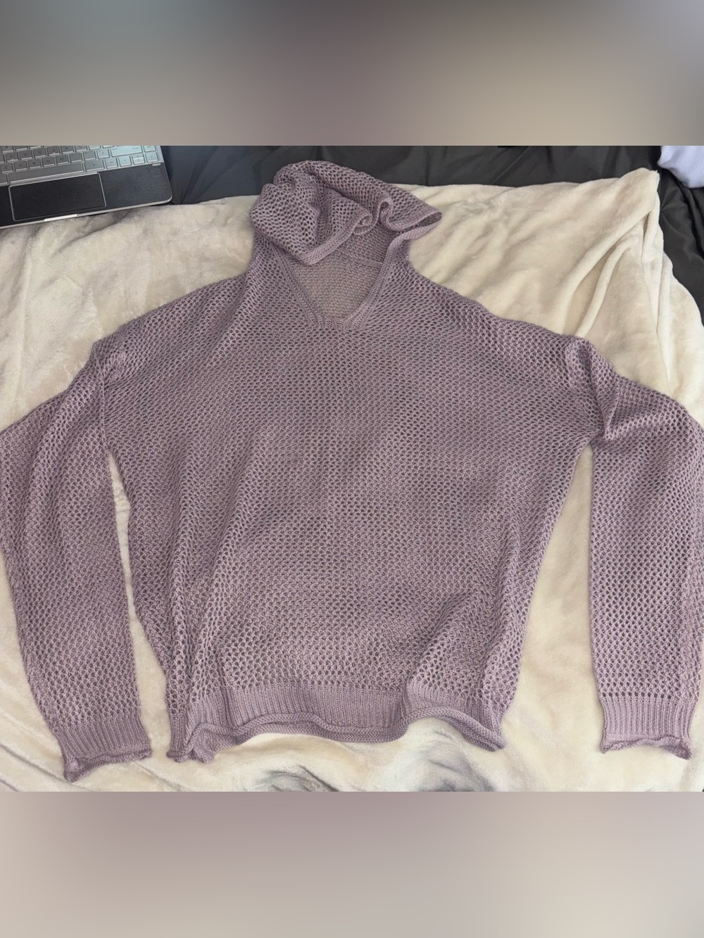 Crochet hoodie